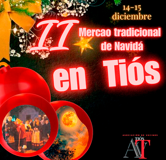 Tiós ya trabaja en los preparativos del segundo “Mercáu Navideñu”, tras el éxito cosechado en su estreno